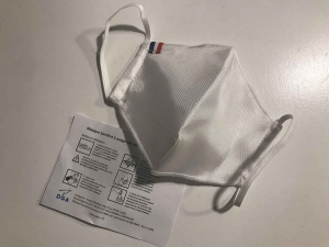 Des masques Made in Montfaucon offerts aux écoliers