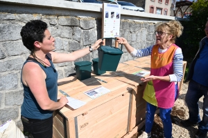 Dunières : trois sites de compostage partagé installés dans le bourg