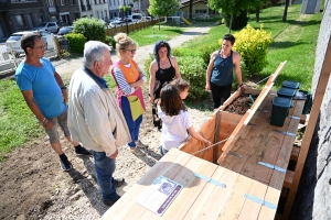 Dunières : trois sites de compostage partagé installés dans le bourg