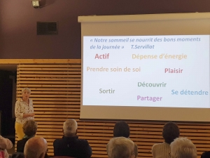 Dunières : une conférence apaisante sur le sommeil