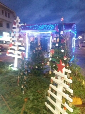 Retournac : la place Boncompain prend des airs de fêtes de Noël