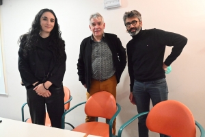 Marion Odadjian (directrice), Pierre Liogier (président du conseil de surveillance) et Jean-Michel Pailles (président du CME)