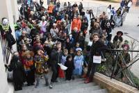 Retournac : près de 200 enfants déguisés fêtent Halloween