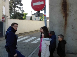 Monistrol-sur-Loire : les écoliers passent leur permis piéton