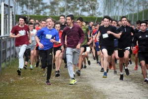 Cross des lycées d&#039;Yssingeaux : les cadets