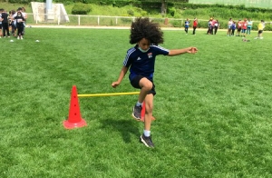 Yssingeaux : des rencontres autour de l&#039;athlétisme à l&#039;école Jean-de-la-Fontaine