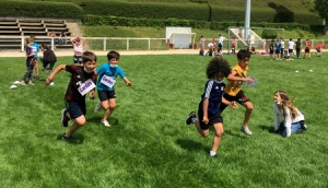 Yssingeaux : des rencontres autour de l&#039;athlétisme à l&#039;école Jean-de-la-Fontaine