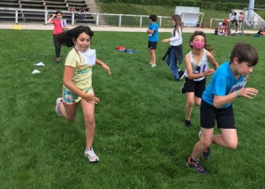 Yssingeaux : des rencontres autour de l&#039;athlétisme à l&#039;école Jean-de-la-Fontaine