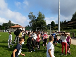 Yssingeaux : des rencontres autour de l&#039;athlétisme à l&#039;école Jean-de-la-Fontaine