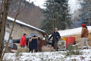 Retournac : les villageois de &quot;Chanoux&quot; s&#039;orientent vers la réfection de leur four à pain