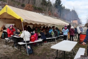 Retournac : les villageois de &quot;Chanoux&quot; s&#039;orientent vers la réfection de leur four à pain