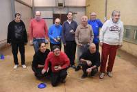 Montfaucon-en-Velay : ils jouent aux boules lyonnaises en vue d&#039;une compétition de sport adapté