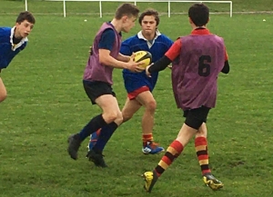 Monistrol-sur-Loire : premier rassemblement des jeunes rugbymen Loire et Haute-Loire