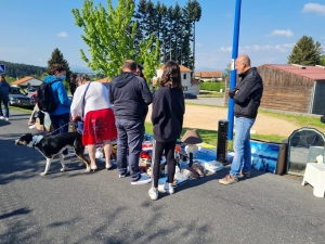 La Chapelle-d&#039;Aurec : un vide-greniers sous le soleil