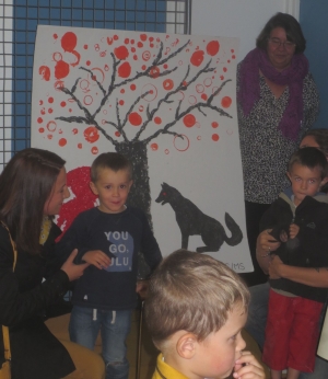 Les écoliers de Saint-Joseph fêtent les 10 ans de la bibliothèque de Montfaucon