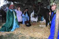 Retournac : une crèche vivante reconstituée au pied du château d&#039;Artias