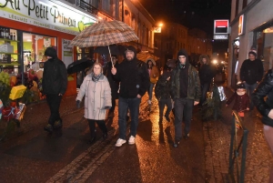 Monistrol-sur-Loire : un défilé de Noël bien arrosé