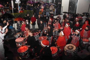 Monistrol-sur-Loire : un défilé de Noël bien arrosé