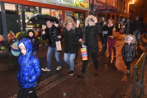 Monistrol-sur-Loire : un défilé de Noël bien arrosé