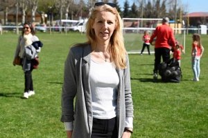 Chrystelle Peyrard est dirigeante au District de foot