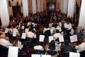 Bas-en-Basset : l&#039;orchestre junior et l&#039;harmonie remplissent l&#039;église