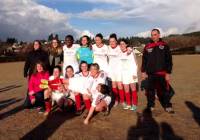 L&#039;équipe des féminines Montregard-Raucoules.