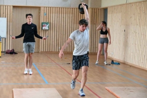 Yssingeaux : deux équipes du lycée Chabrier préparent les championnats de France de circuit training