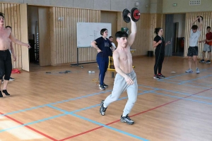 Yssingeaux : deux équipes du lycée Chabrier préparent les championnats de France de circuit training