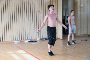 Yssingeaux : deux équipes du lycée Chabrier préparent les championnats de France de circuit training