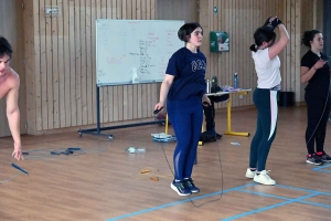 Yssingeaux : deux équipes du lycée Chabrier préparent les championnats de France de circuit training