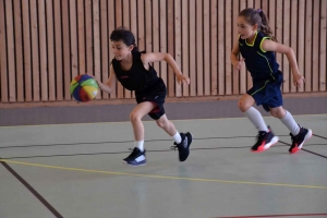 Retournac : de jeunes basketteurs de Haute-Loire en stage au gymnase