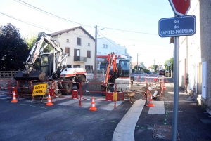 Les chantiers s&#039;enchaînent à Yssingeaux