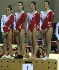 Gymnastique et aérobic : six podiums pour Yssingeaux par équipe