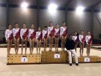 Gymnastique et aérobic : six podiums pour Yssingeaux par équipe