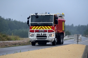 Saint-Romain-Lachalm : un exercice collectif pour les pompiers chez Leygatech