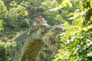 Le pont du Diable à Chalencon. Crédit DR