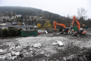 Yssingeaux : l&#039;ancienne usine des AMV a commencé à disparaître