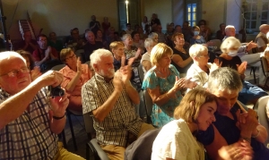 Salle pleine pour Malinga au Château des Evêques de Monistrol