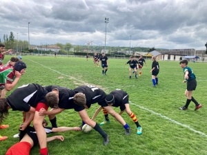 150 participants au tournoi interdépartemental de rugby