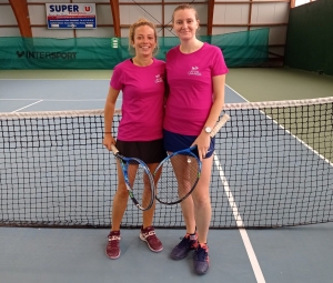 Yssingeaux : des joueuses de tennis solidaires de la Course des poulettes