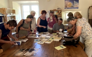 Goûter littéraire à Présailles avec le romancier Michel Flandin