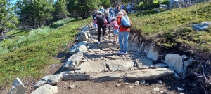 Des écoliers du Château séjournent au Mézenc