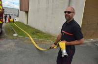 Frédéric Preynat est le responsable de la section des jeunes sapeurs-pompiers.