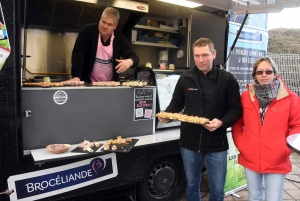 Yssingeaux : le food truck de Brocéliande à la rencontre des salariés sur la zone de Lavée