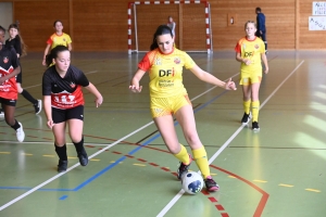 Futsal féminin : Haut-Lignon (U13) et Espaly/Saint-Vidal (U15) remportent la Coupe de la Haute-Loire