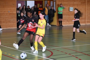 Futsal féminin : Haut-Lignon (U13) et Espaly/Saint-Vidal (U15) remportent la Coupe de la Haute-Loire