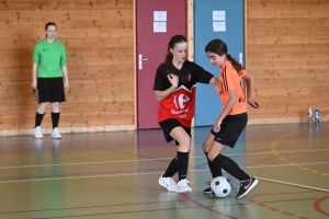 Futsal féminin : Haut-Lignon (U13) et Espaly/Saint-Vidal (U15) remportent la Coupe de la Haute-Loire