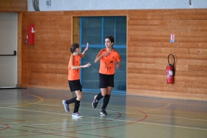 Futsal féminin : Haut-Lignon (U13) et Espaly/Saint-Vidal (U15) remportent la Coupe de la Haute-Loire