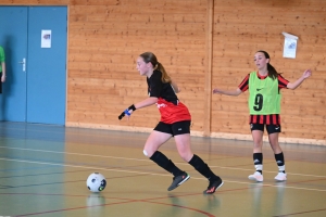 Futsal féminin : Haut-Lignon (U13) et Espaly/Saint-Vidal (U15) remportent la Coupe de la Haute-Loire