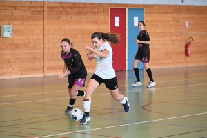 Futsal féminin : Haut-Lignon (U13) et Espaly/Saint-Vidal (U15) remportent la Coupe de la Haute-Loire